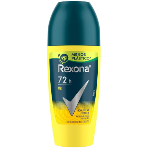 Desodorante Rexona Masculino V8 Roll On 50ml