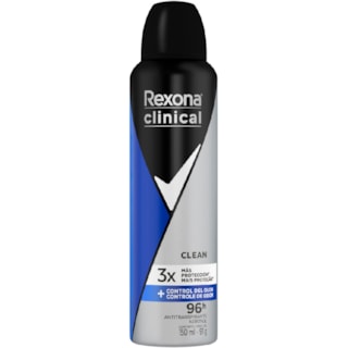 Desodorante Rexona Men Clinical Clean Aerossol 150ml