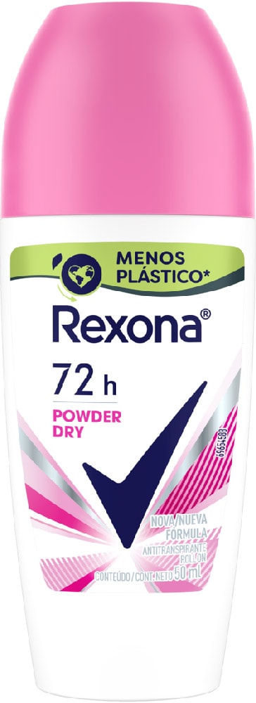 Desodorante Rexona Feminino Antibacteriano Invisible Roll On 50ml
