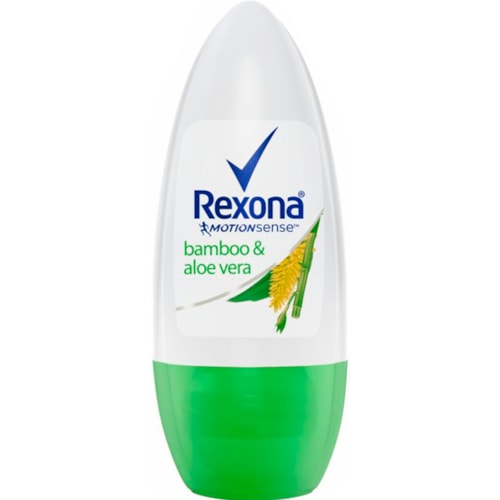 Desodorante Rexona Roll-On Feminino Bamboo e Aloe Vera 30ml