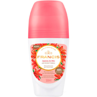 Desodorante Roll On Feminino Francis Jasmim Nilo 50ml