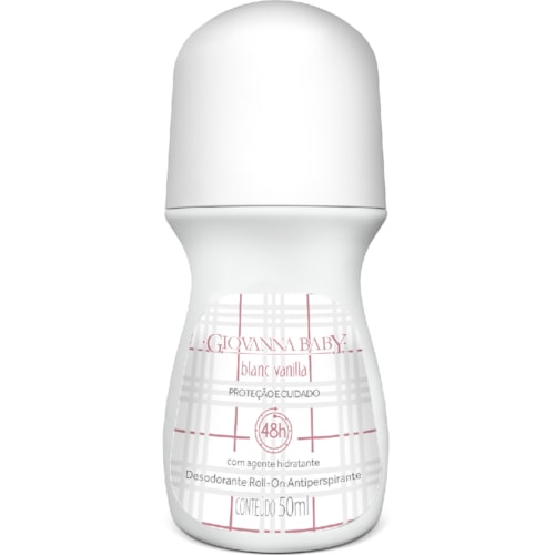 Desodorante Roll On Feminino Giovanna Baby Vanilla 50ml