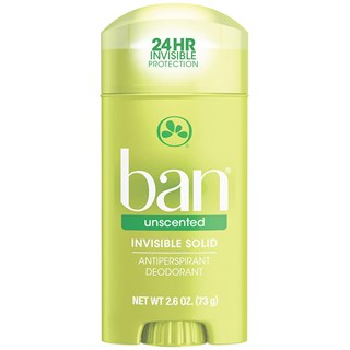 Desodorante Sólido Stick Ban Sem Perfume 73g