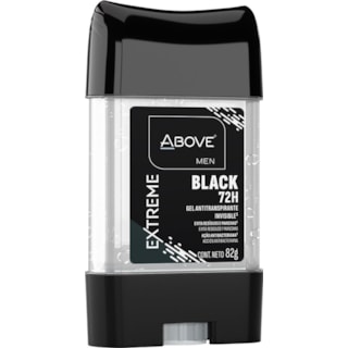 Desodorante Stick Above Black Extreme em Gel Masculino 82g