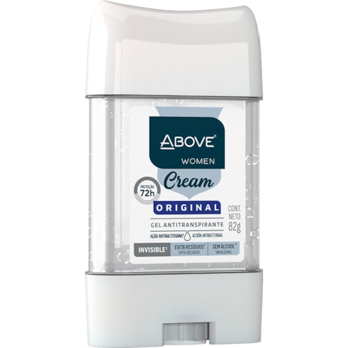 Desodorante Stick Above Cream em Gel Feminino 82g