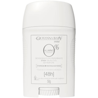 Desodorante Stick Giovanna Baby 0 Alumínio Antiperspirante Neutral Sem