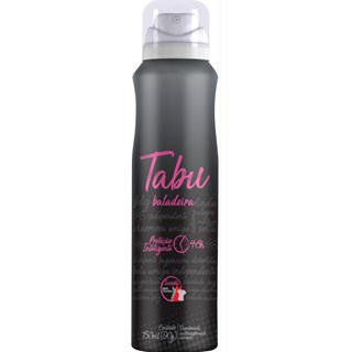 Desodorante Tabu Baladeira Aerossol 150ml