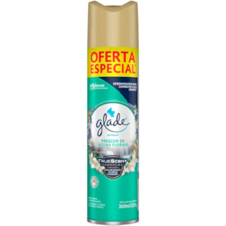 Desodorizador Glade Aerossol Frescor de Águas Florais 360ml Oferta Esp