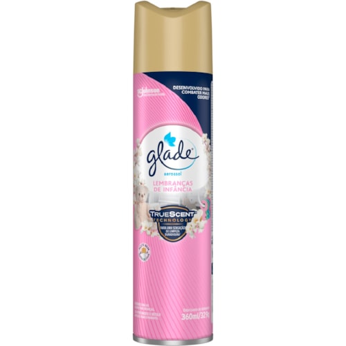 Desodorizador Glade Aerossol Lembranças de Infância 360ml