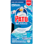 Desodorizador Sanitário Pato Gel Adesivo Marine Refil 6 Discos