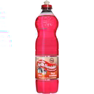 Detergente Brilhalumínio Maçã Glicerinado 500ml