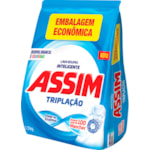 Detergente em Pó Assim Tripla Ação Embalagem Econômica 1,9kg