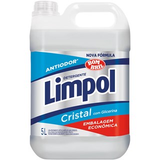 Detergente Limpol Líquido Cristal 5L