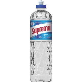Detergente Líquido Suprema Natural Clear 500ml