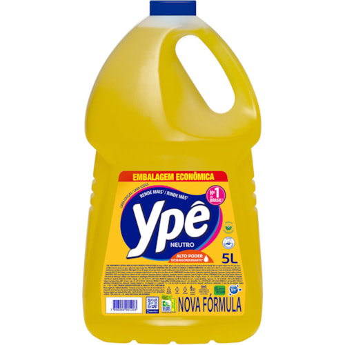 Detergente Ypê Neutro 5l - Destro