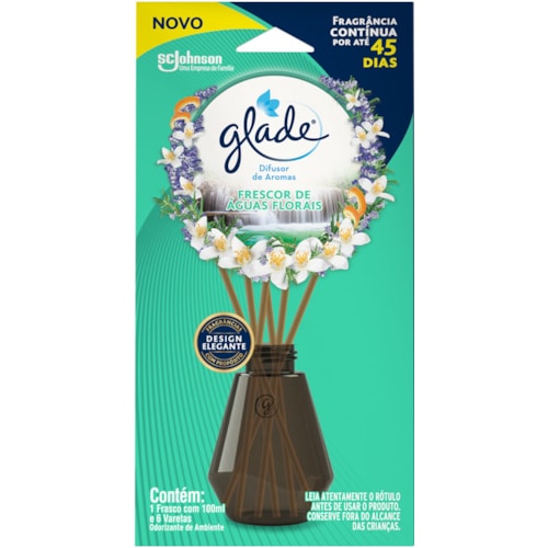 Difusor de Aromas Glade Águas Florais 100ml