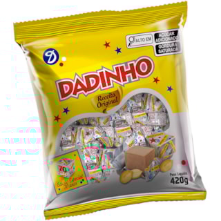 Doce de Amendoim Dadinho Tradicional Edição Especial 70 Anos 420g