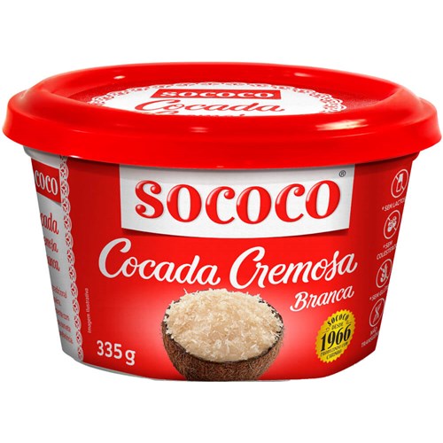 Doce de Coco Branco Sococo 335g