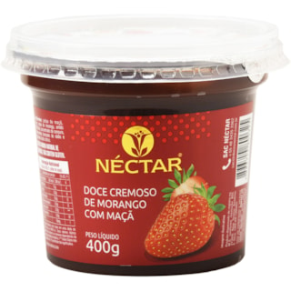 Doce Cremoso de Morango 400g (Caixa com 6 unidades) - Momentos Bom  Princípio Alimentos