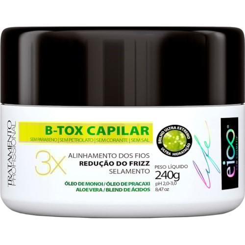 Eico Life B-Tox Capilar Alinhamento de Fios 240g