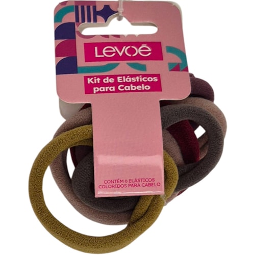 Elástico Para Cabelos Me. Colorido 5Un