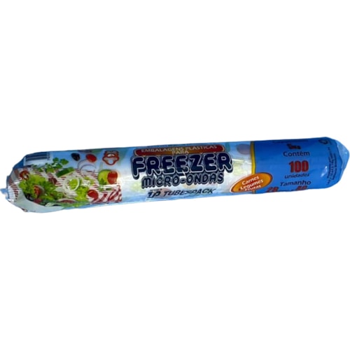 Embalagem Para Freezer Tubespack Rolo 5Kg 100Un