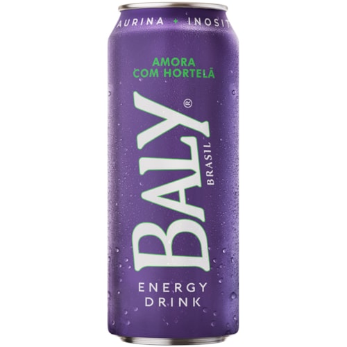 Enegético Baly Sabor Amora com Hortelã 473ml