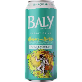 Enegético Baly Sem Açúcar Abacaxi com Hortelã 473ml