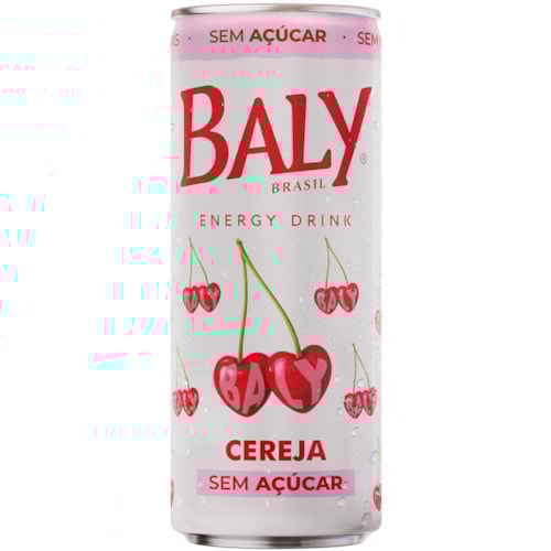 Enegético Baly Sem Açúcar Cereja 250ml