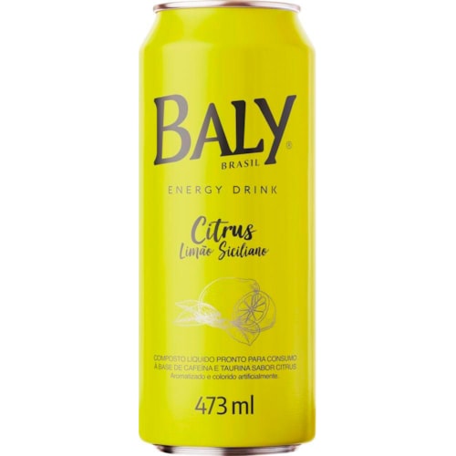 Energético Baly Citrus Lata 473ml