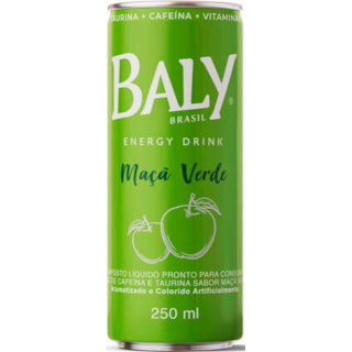 Energético Baly Sabor Maçã Verde Lata 250ml