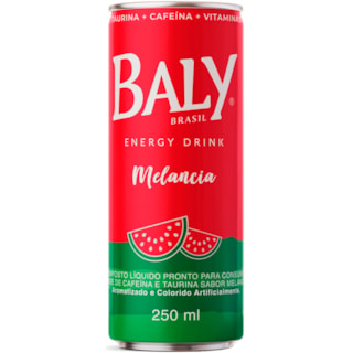 Energético Baly Sabor Melancia Lata 250ml