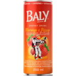 Energético Baly Sabor Morango e Pêssego Lata 250ml