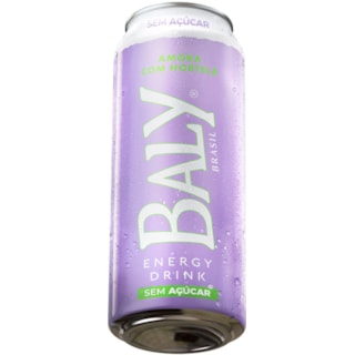 Energético Baly Sem Açúcar Sabor Amora com Hortelã 473ml