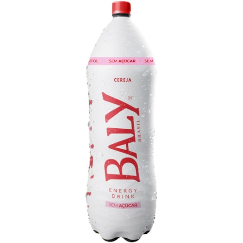 Energético Baly Sem Açúcar Sabor Cereja 2L