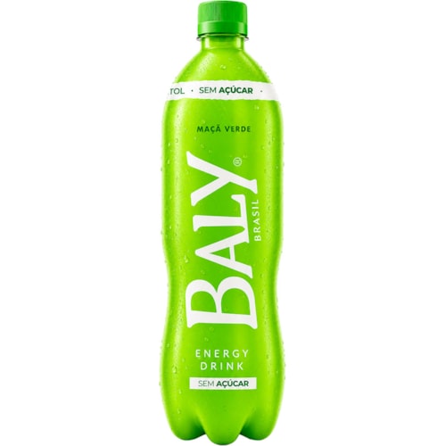 Energético Baly Sem Açúcar Sabor Maçã Verde 1L