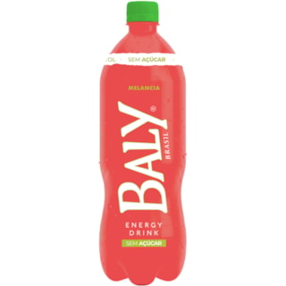 Energético Baly Sem Açúcar Sabor Melancia 1L