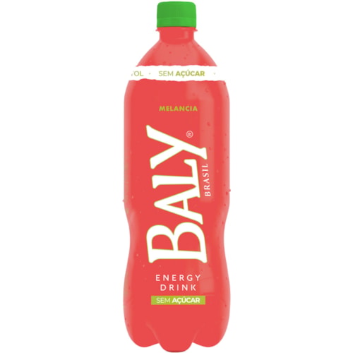Energético Baly Sem Açúcar Sabor Melancia 1L