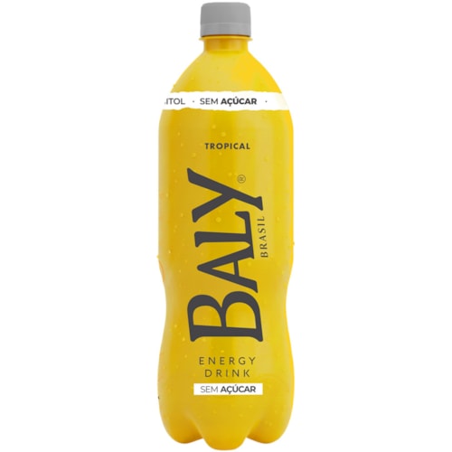 Energético Baly Sem Açúcar Sabor Tropical 1L