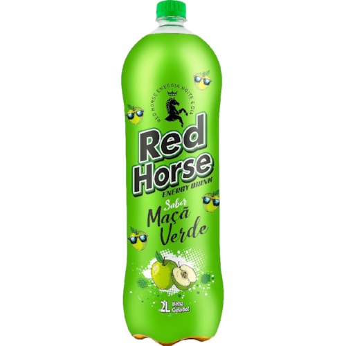 Energético Red Horse Maçã Verde 2L