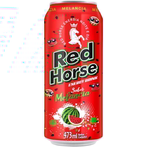 Energético Red Horse Melancia 473ml