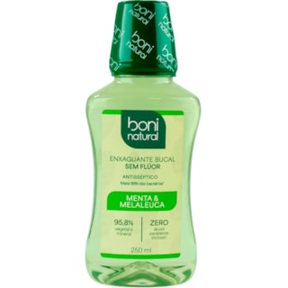 Enxaguante Bucal Boni Natural Menta e Melaleuca 90g