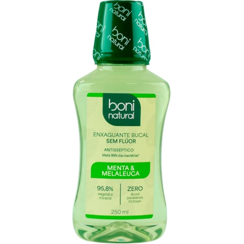 Enxaguante Bucal Boni Natural Menta e Melaleuca 90g
