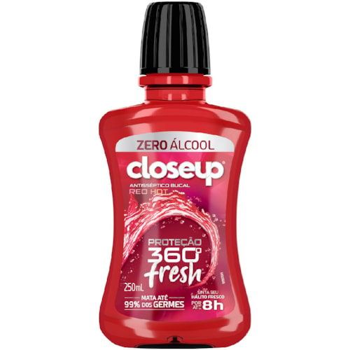 Enxaguante Bucal Close Up Red Hot 250ml