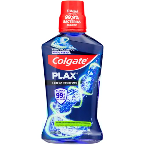Enxaguante Bucal Colgate Plax Odor Control 500ml