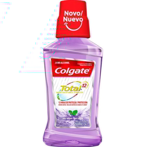 Enxaguante Bucal Colgate Total 12 Anti Tártaro 250ml