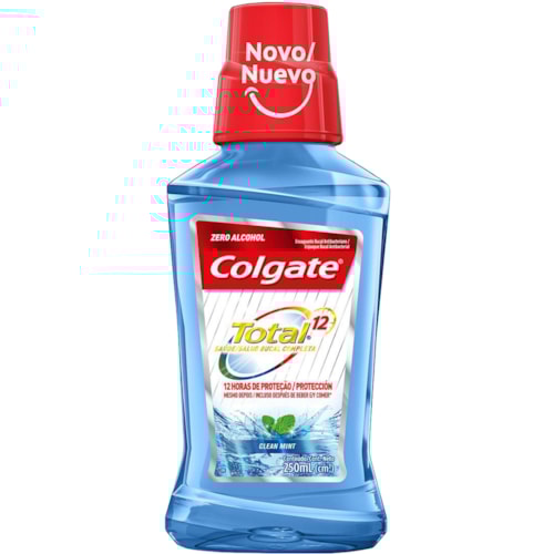Enxaguante Bucal Colgate Total 12 Clean Mint 250ml
