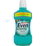 Enxaguante Bucal Even Menta Leve 500ml Pague 350ml