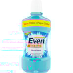 Enxaguante Bucal Even Sem Álcool Menta Suave Leve 500ml Pague 350ml