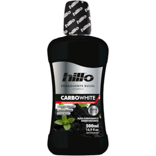 Enxaguante Bucal Hillo Carbowhite 500ml